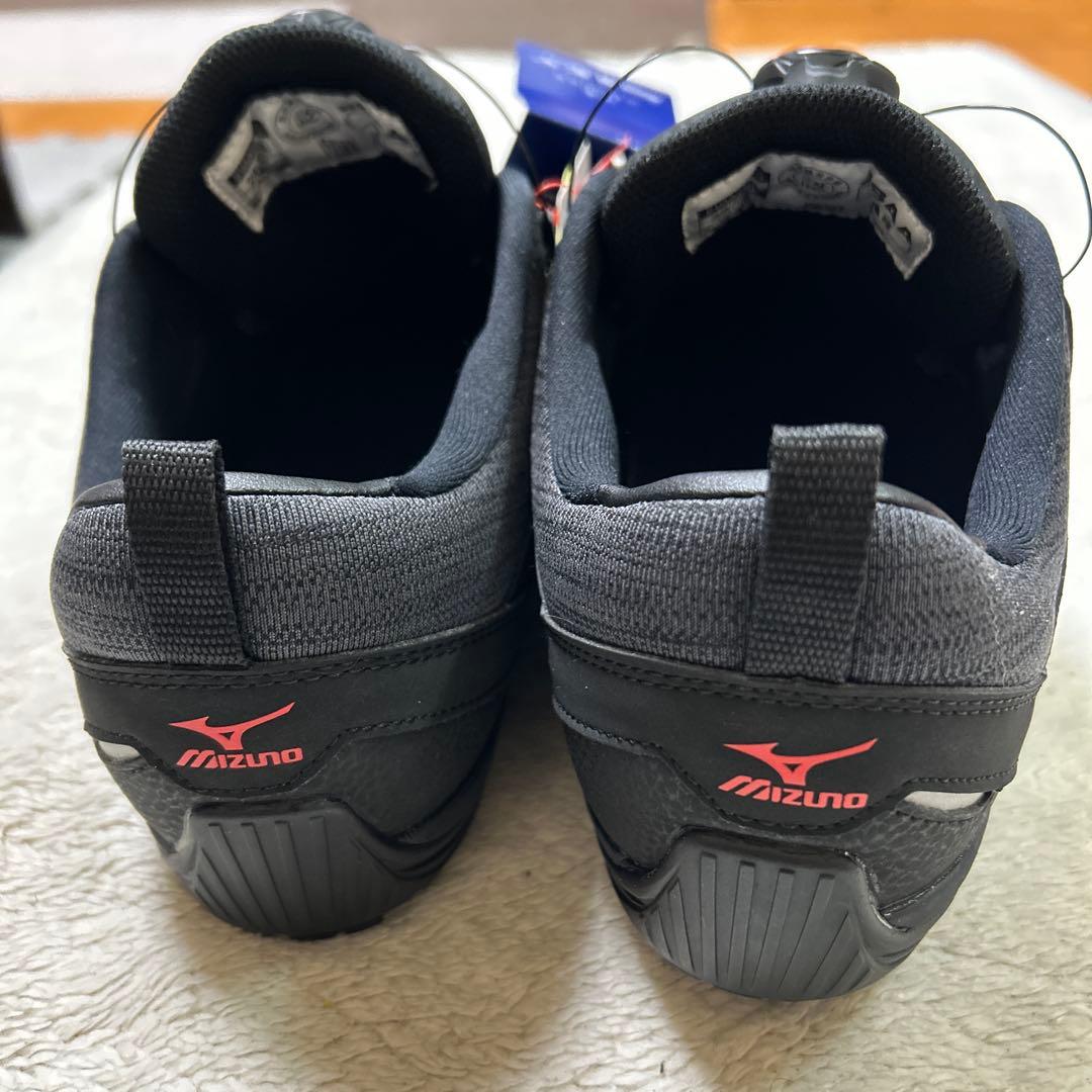 Mizuno BOA安全靴 ブラック/オレンジ