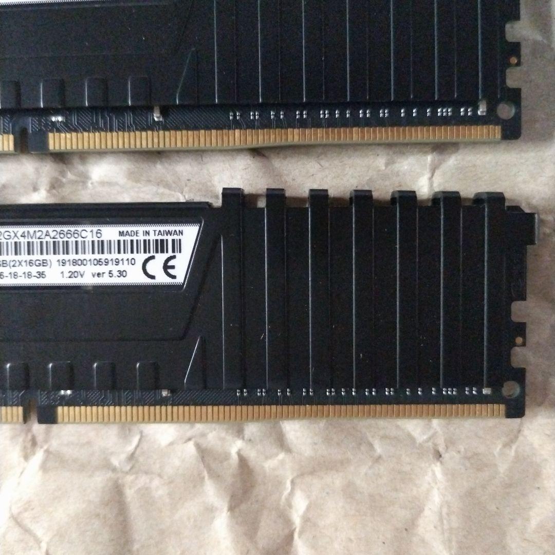 DDR4-2666 16GB×2枚 【32GB】