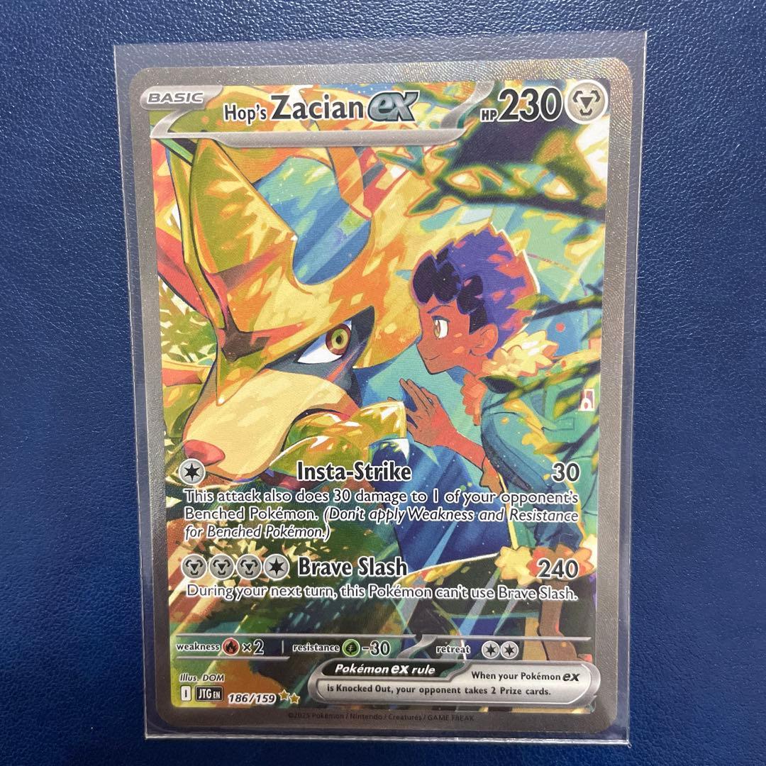 英語版ホップのザシアンex SAR バトルパートナーズ 海外ポケモンカードゲーム