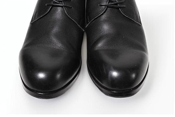 25cm～25.5cm PADRONE パドローネ プレーントゥシューズ