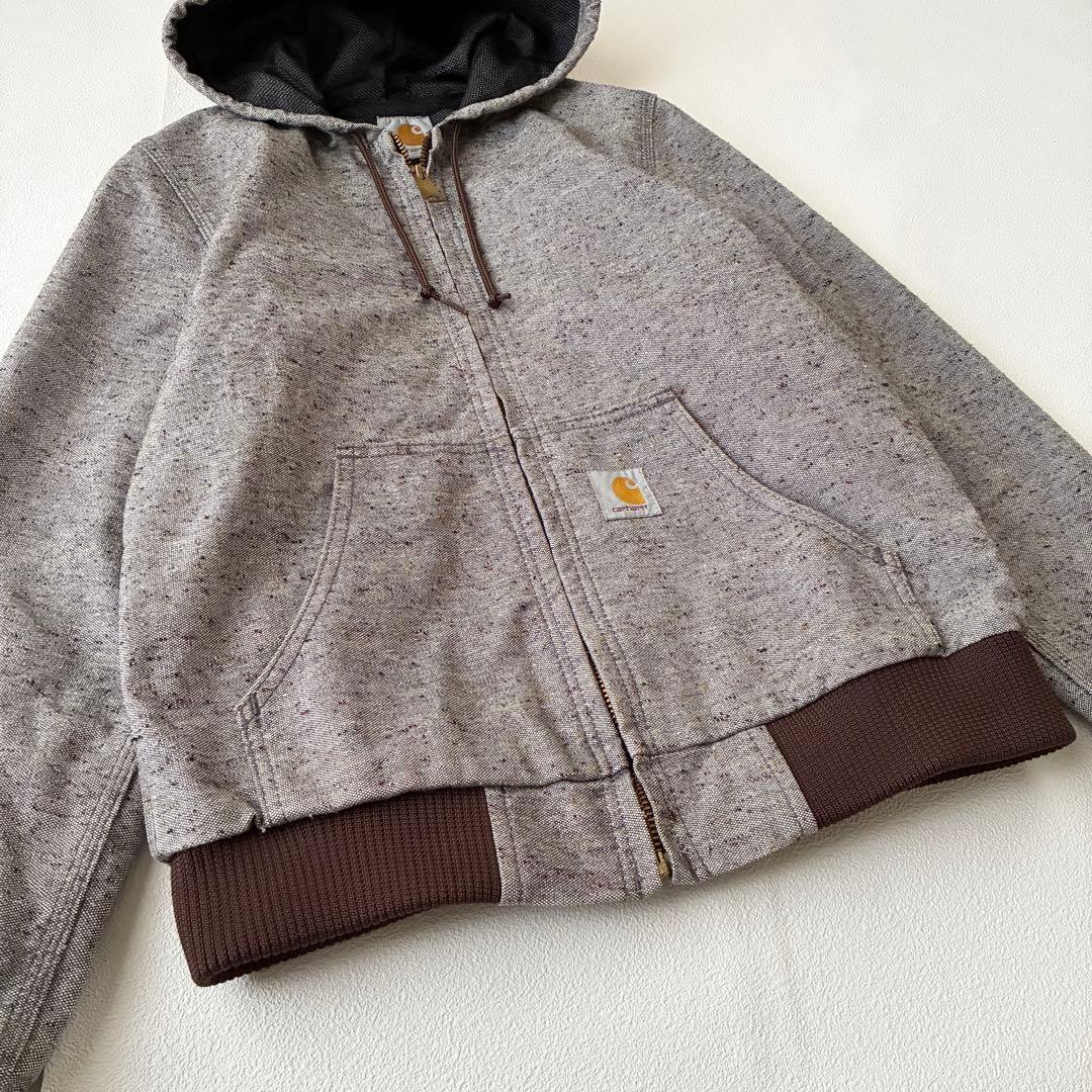 【専用】カーハート アクティブジャケット ウール混 ネップツイード パーカー