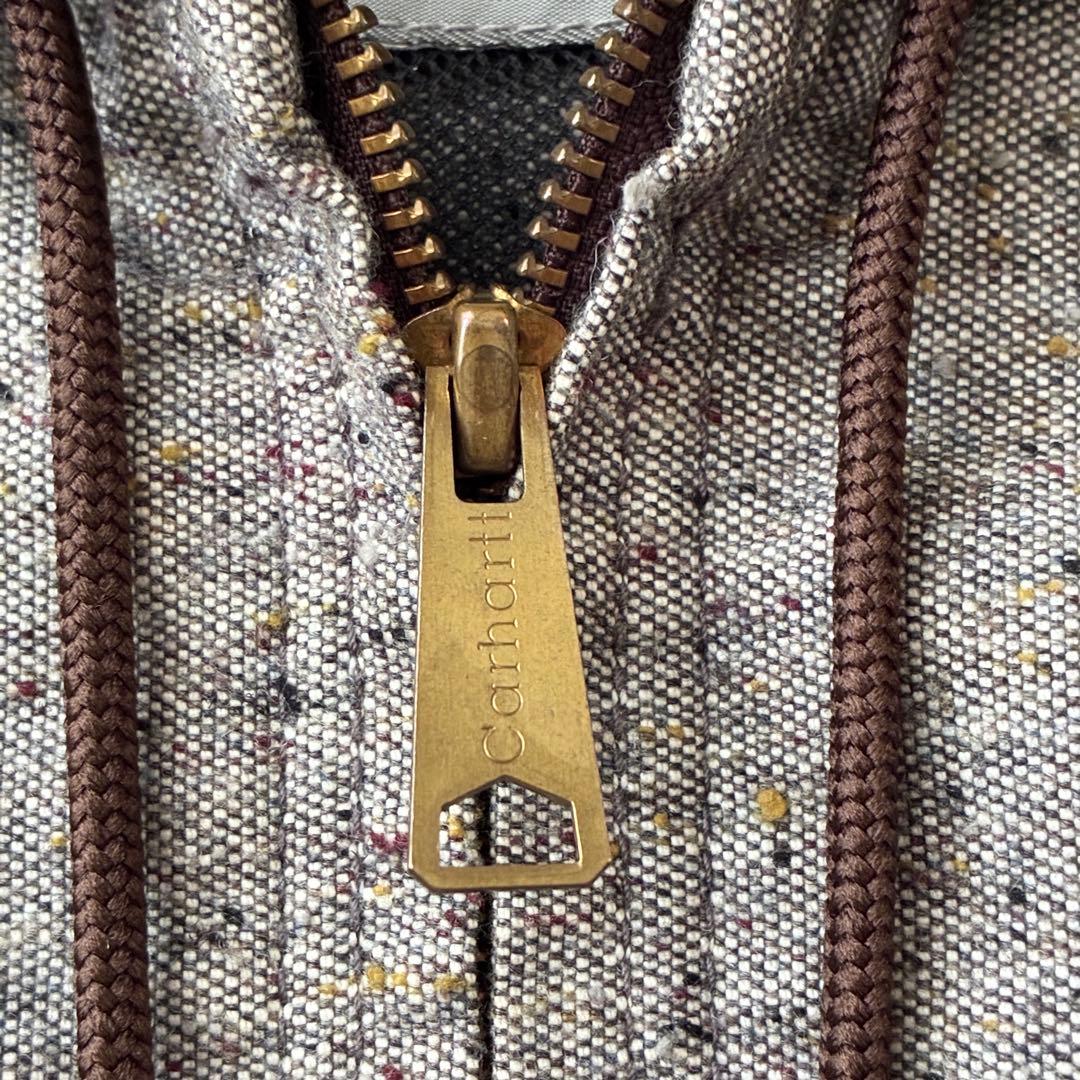 【専用】カーハート アクティブジャケット ウール混 ネップツイード パーカー