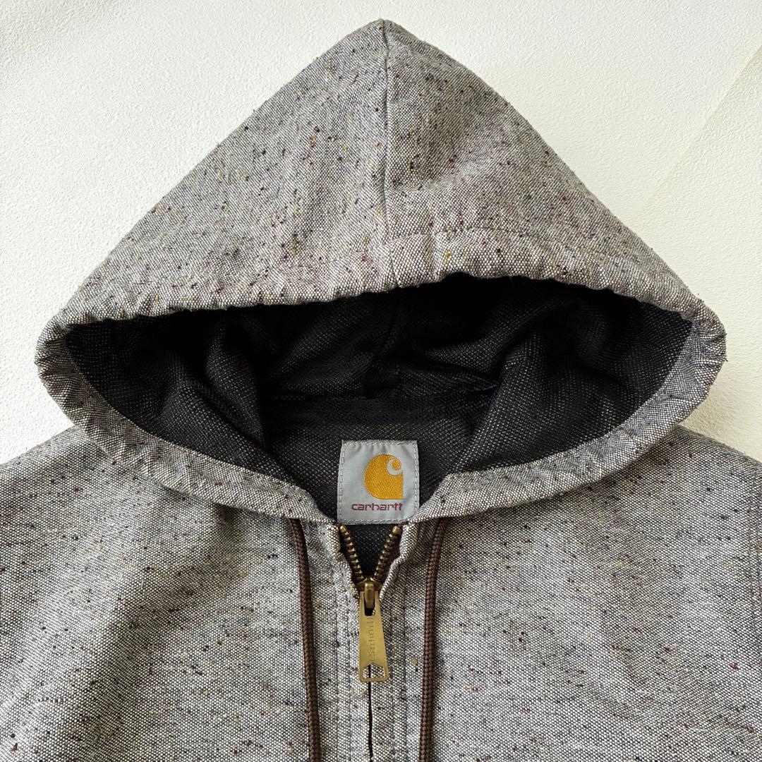 【専用】カーハート アクティブジャケット ウール混 ネップツイード パーカー
