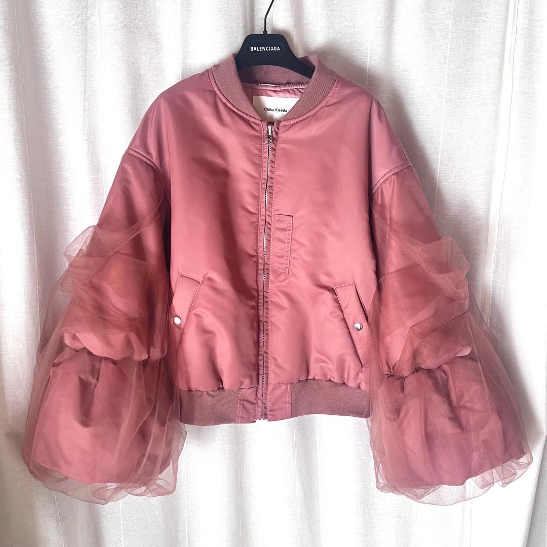 Chika Kisada/Tulle Blouson ・MA-1