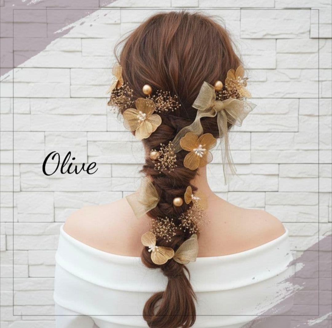 【専用】ヘッドドレス 2点 コサージュ1点