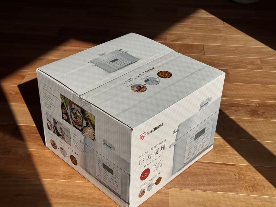 アイリスオーヤマ 電気圧力鍋 4.0L PC-MA4-W
