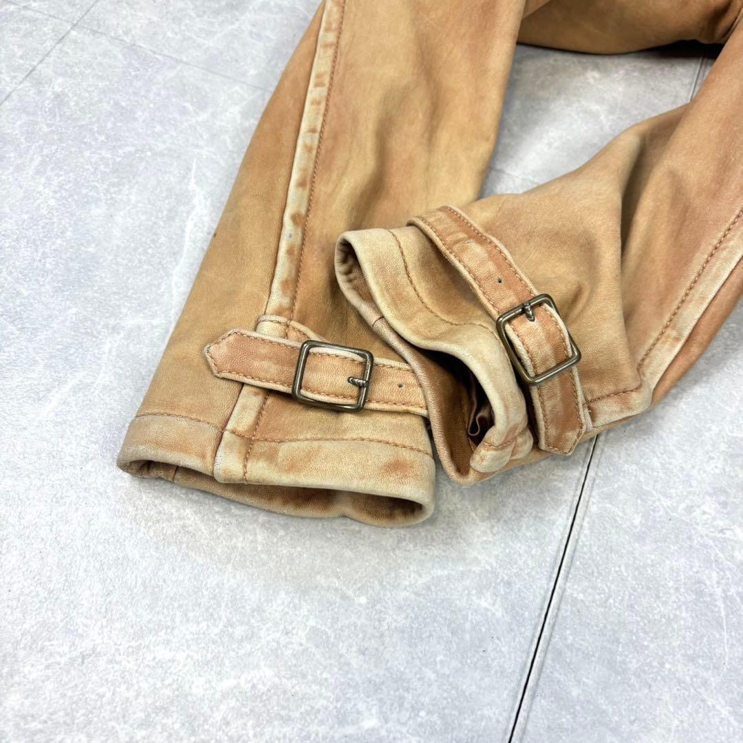 【希少】 RALPHLAUREN ラムレザー 羊革 ブルゾン Mサイズ