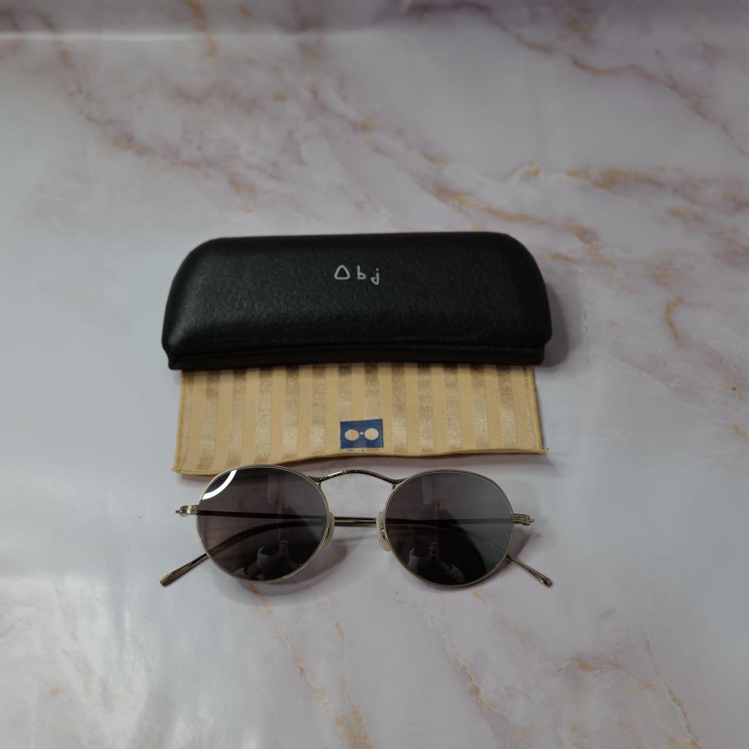 oliver peoples ラウンド Y2K アンティーク サングラス 貴重