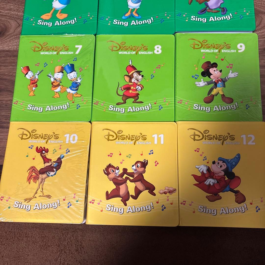 再値下げディズニー シングアロング DVD 1〜12巻セット新子役おまけ付き！