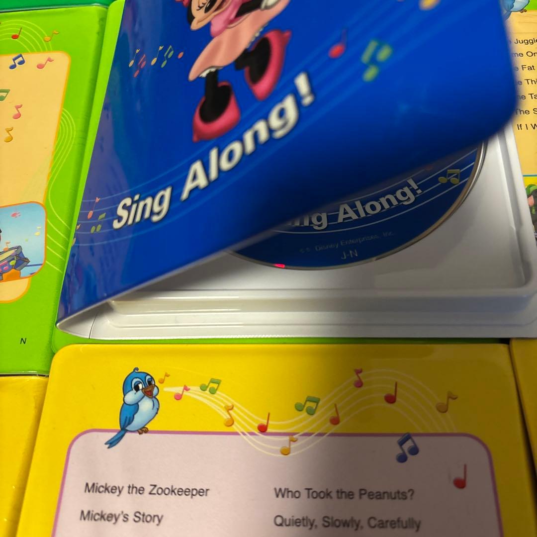 再値下げディズニー シングアロング DVD 1〜12巻セット新子役おまけ付き！