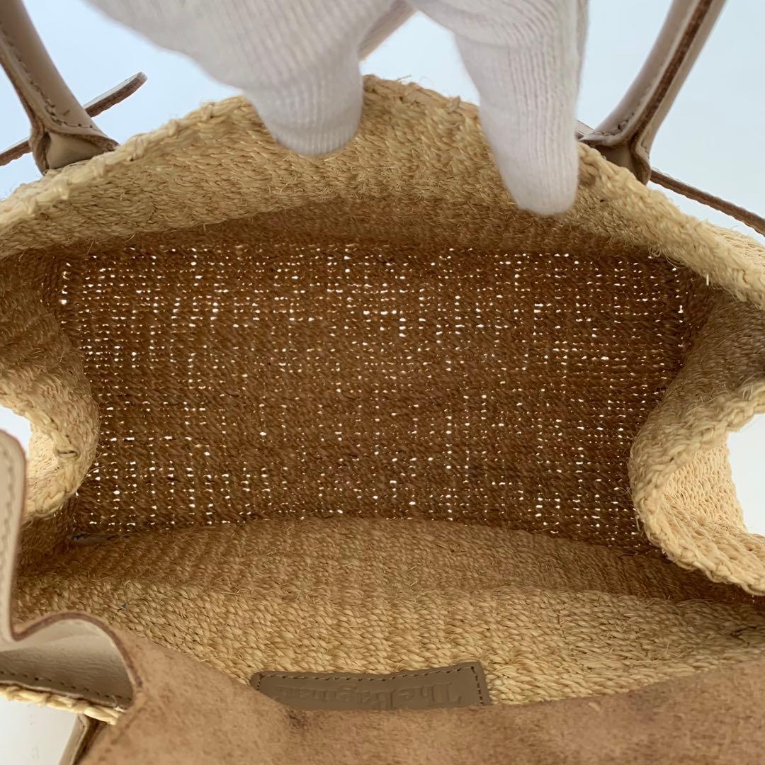 【未使用品】the bagmati カゴバッグ レザー ザバグマティ