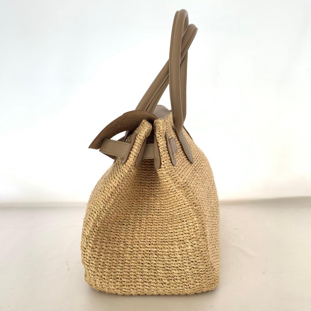 【未使用品】the bagmati カゴバッグ レザー ザバグマティ