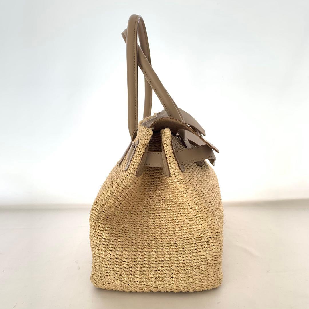 【未使用品】the bagmati カゴバッグ レザー ザバグマティ