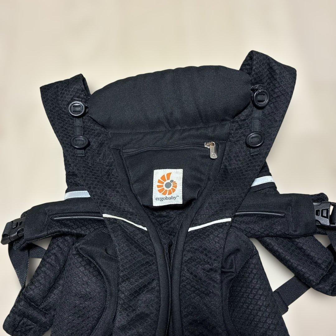エルゴオムニブリーズ　オニキスブラック 抱っこ紐 説明書付き