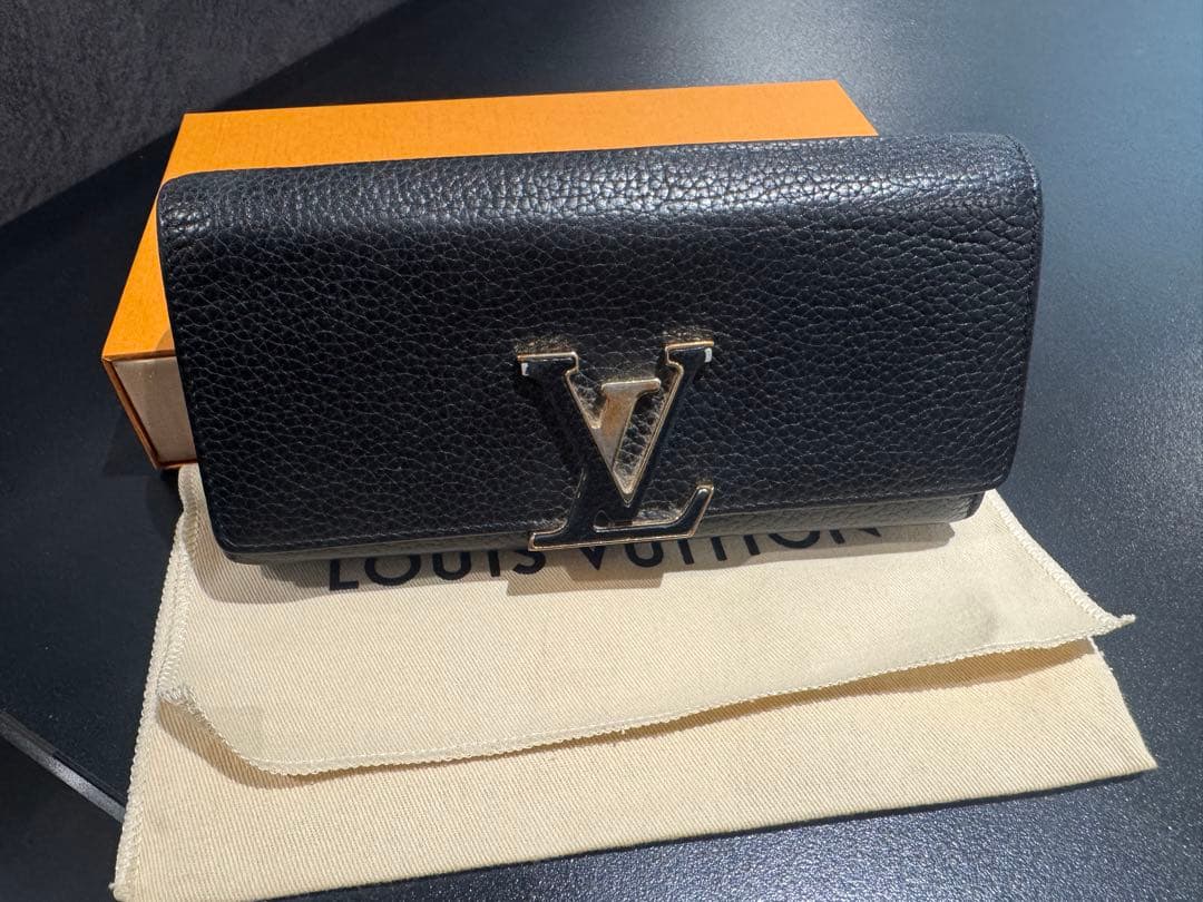 シ*ー様 VUITTON ヴィトン　長財布　財布　カプシーヌ　ルイヴィトン　ポル