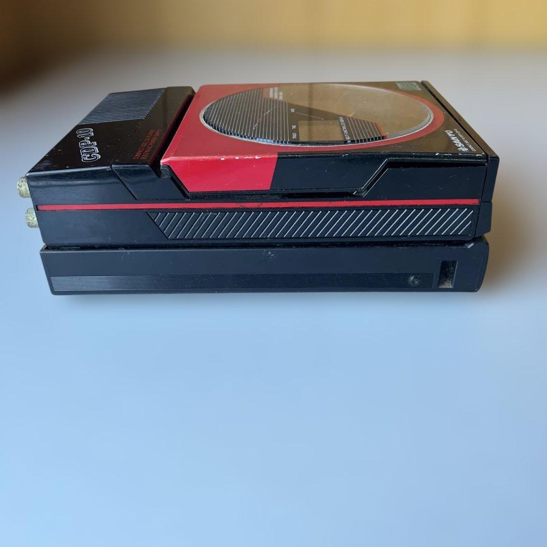 sanyo cdp-10 コンパクト　CDプレーヤー　通電確認のみ　ジャンク扱い
