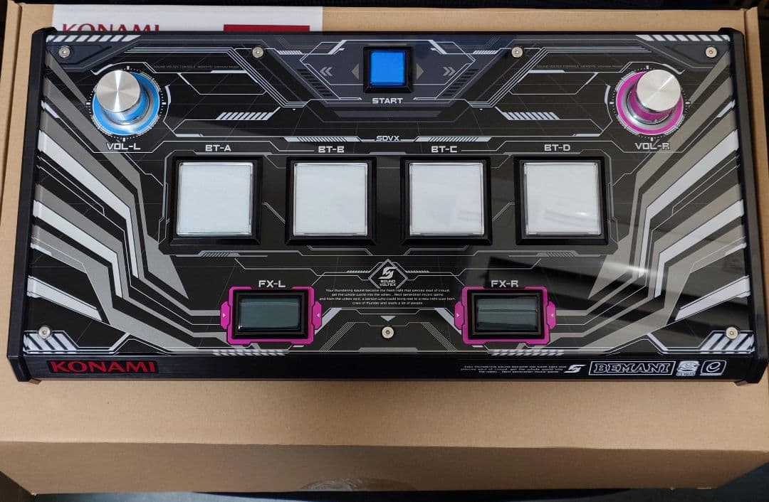 SOUND VOLTEX Ultimate Model 三和ボタン換装静音化済