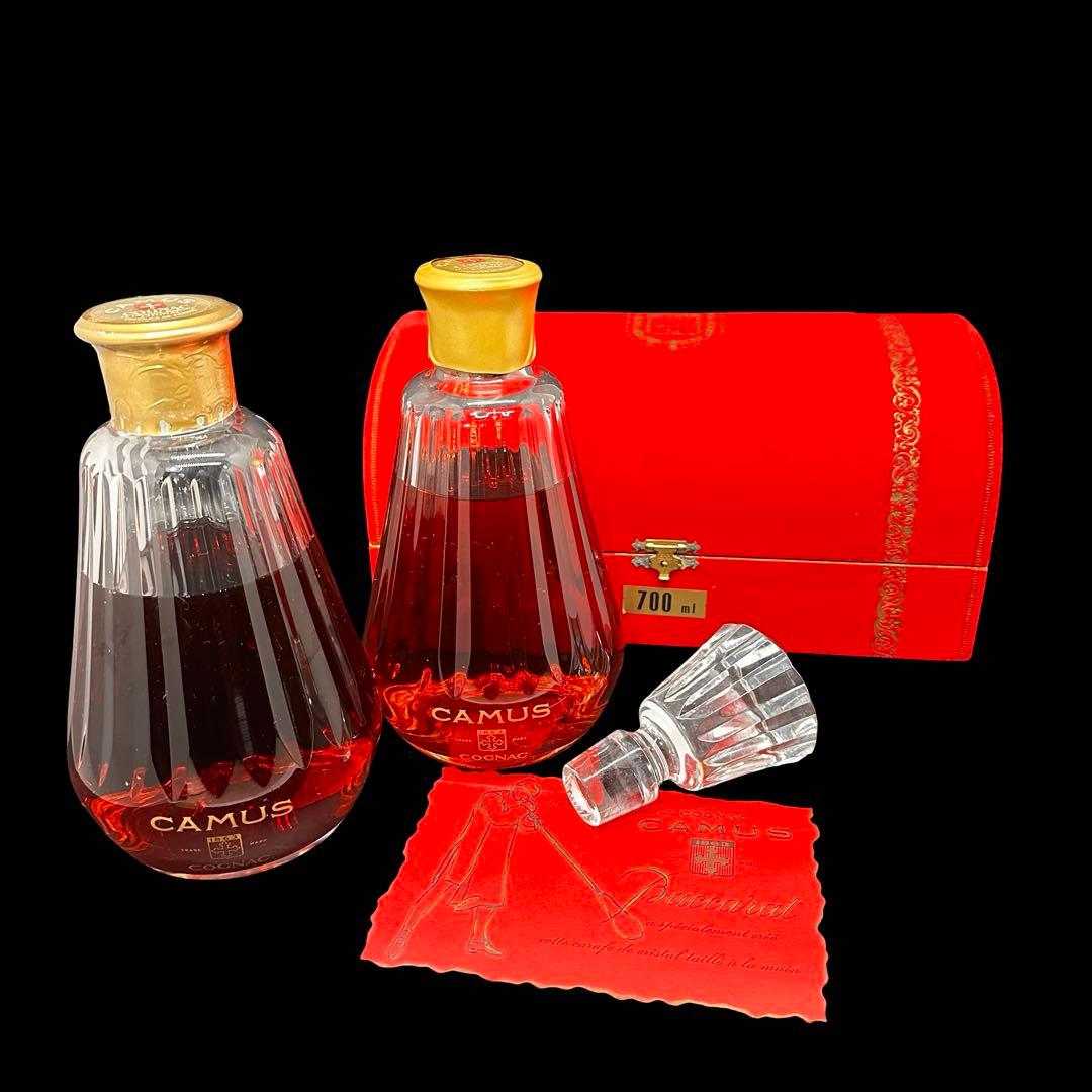 ♢CAMUS ♢カミュ♢カラフェ♢バカラ♢Baccarat 専用化粧箱2本セット