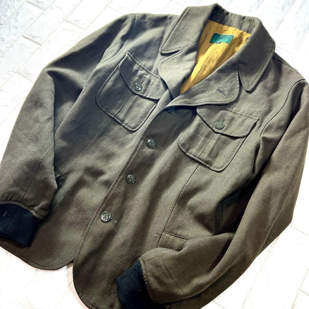 ジュニアゴルチエ ミリタリー 袖リブ ジャケット ブルゾン 希少 ヴィンテージ