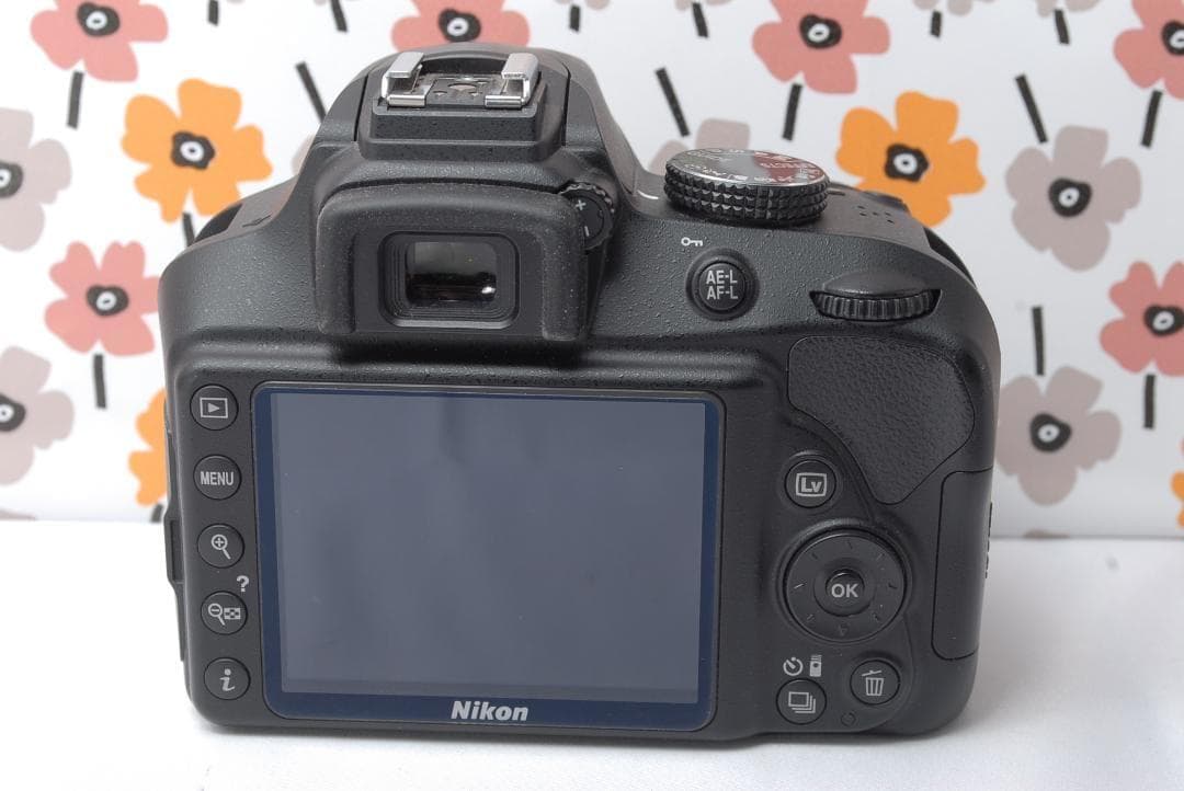 ❤Nikon D3400❤撮影ガイド本付き❤Bluetoothでシェア！❤美品❤