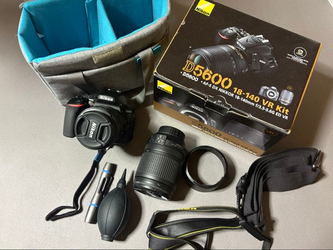 D5600 18-140 VR kit 付属品あり