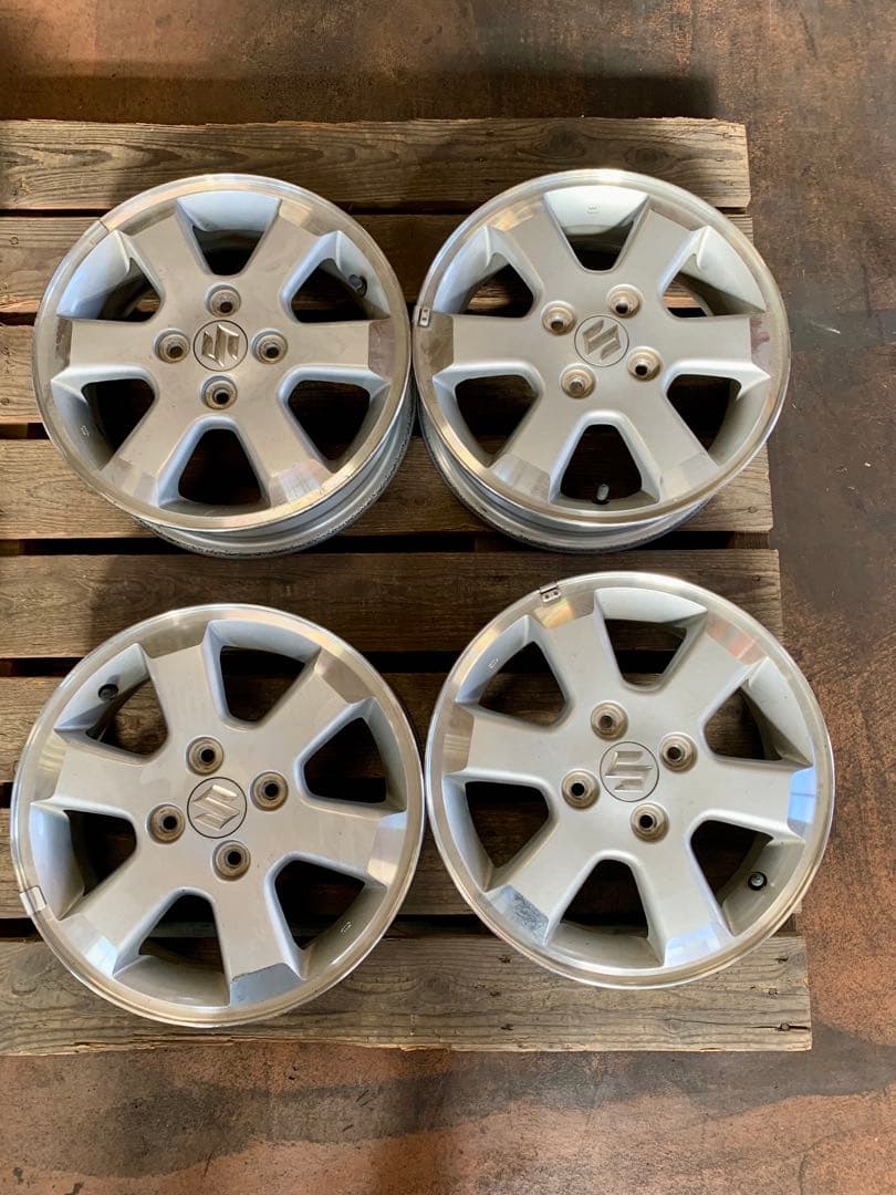 ワゴンR 純正ホイール 14インチ 4.5j +50 4本セット スタッドレス