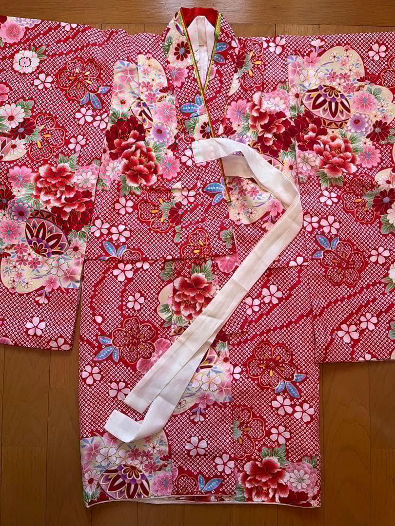3歳　七五三　女の子　被布　フルセット