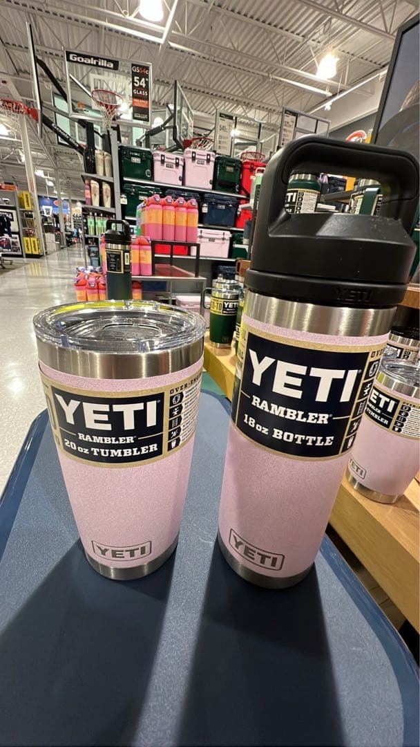 正規品YETI Rambler 18ozボトル＆20ozタンブラーセット