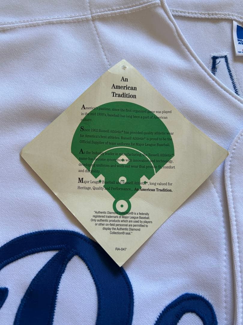 【ほぼ新品】LA Dodgers ドジャース NOMO 野茂英雄 ユニフォーム