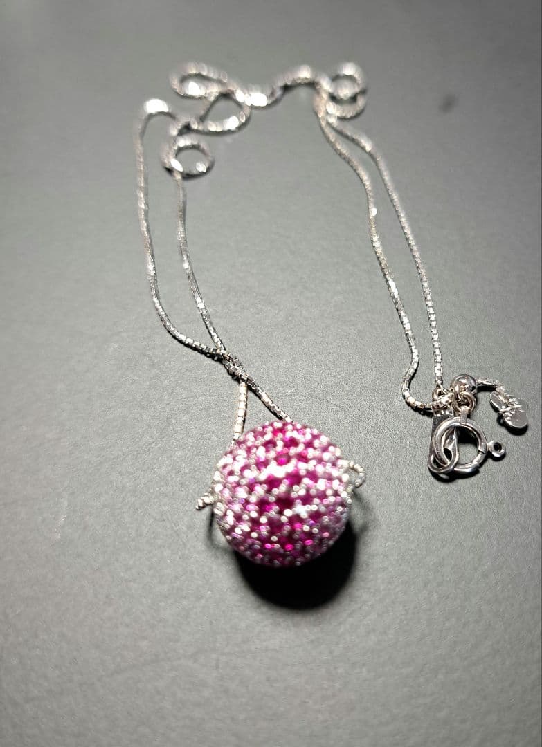 【美品】ネックレス(ルビー)