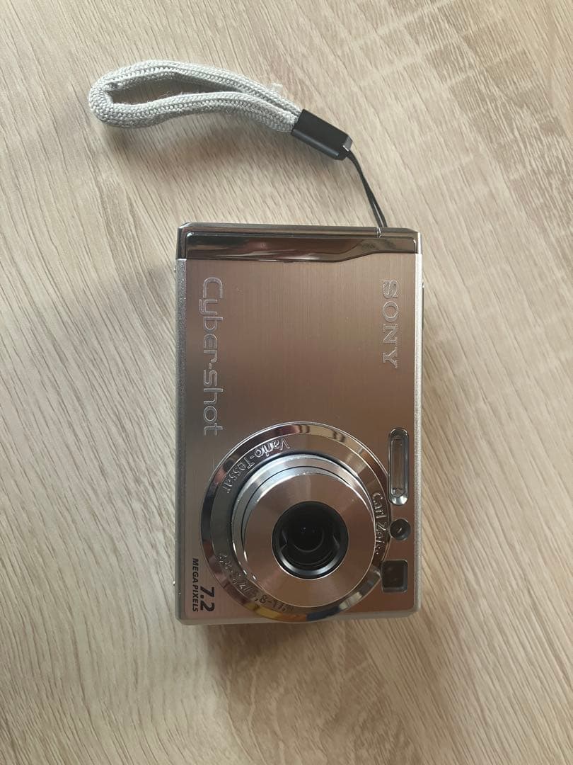 SONY Cyber-shot 722万画素 デジタルカメラ　DSC-W80