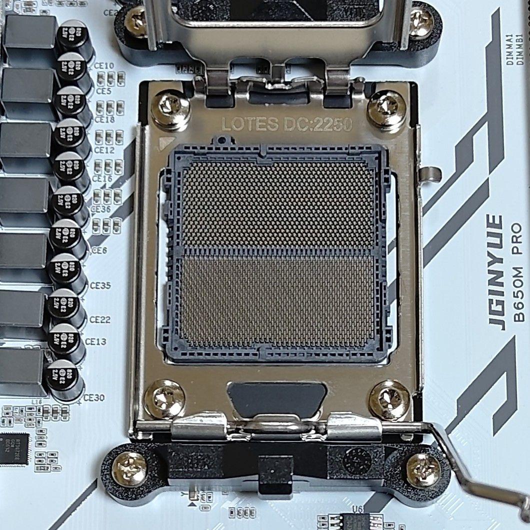 JGINYUE B650M PRO ホワイト AM5 Win11 Pro