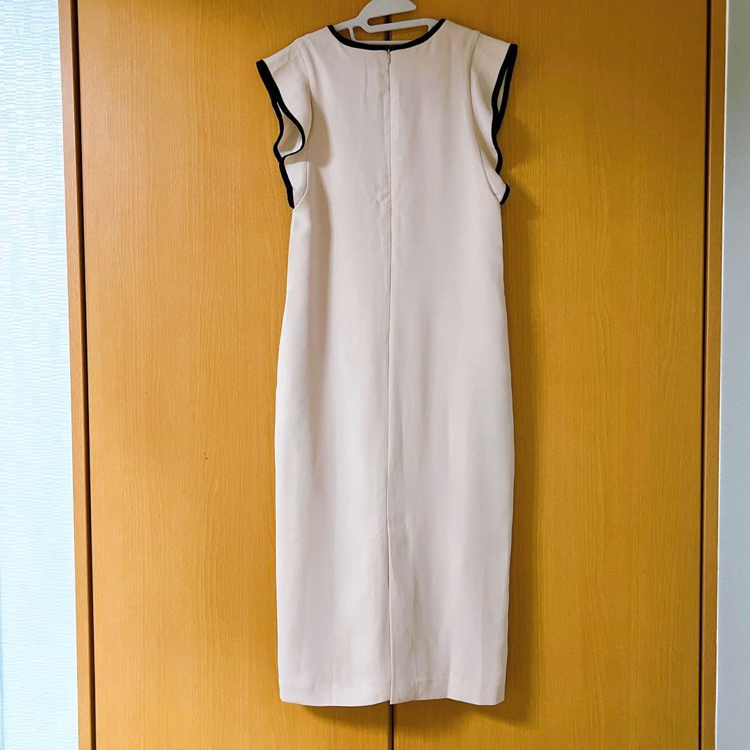 ダブルクロスバイカラーラッフルジャンドレ 36 ラブティックボンボン