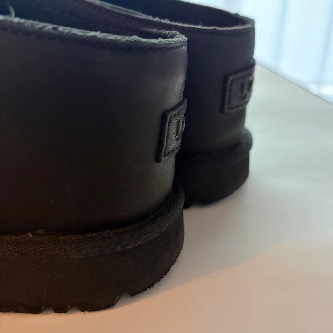 【超美品】【23cm】【黒】【厚底】UGG ゴールデンスターハイクロッグ