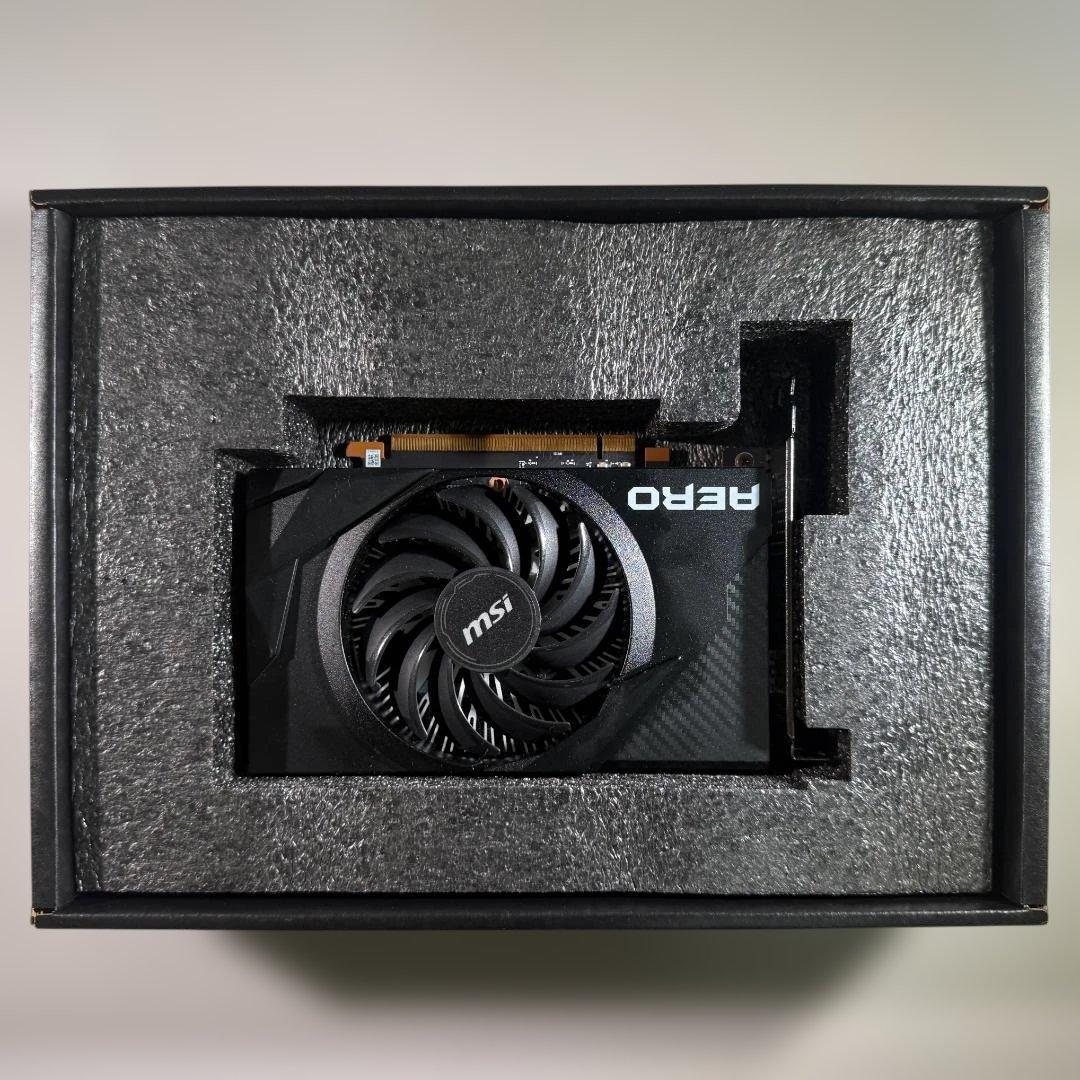 人気！MSI Radeon RX6400 AERO ITX 4G S1