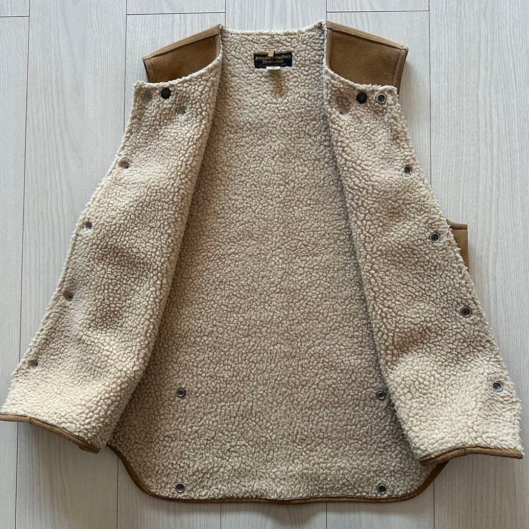 J.S stead スウェードベスト　Mサイズ　ジャーナルスタンダード
