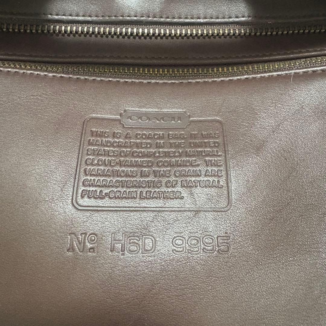 希少✨オールドコーチ 2way ショルダーバッグ 本革 ヴィンテージ 金色金具