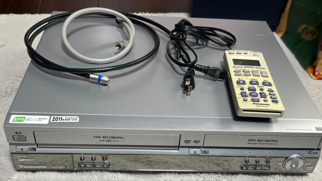 Panasonic DMR-ES30V ビデオ一体型DVDレコーダー ダビング
