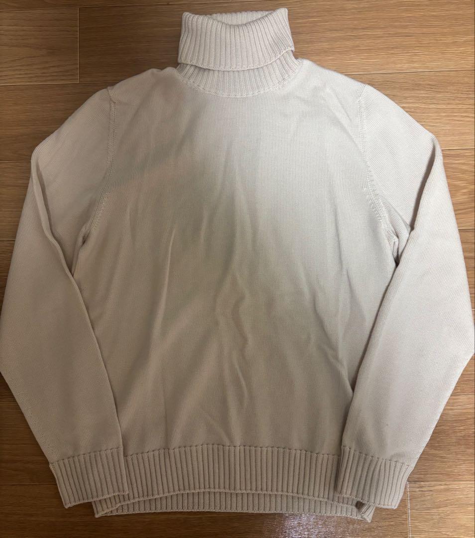 最終値下げBEAMSF DRUMOHR 8ゲージ タートルネックニット　46