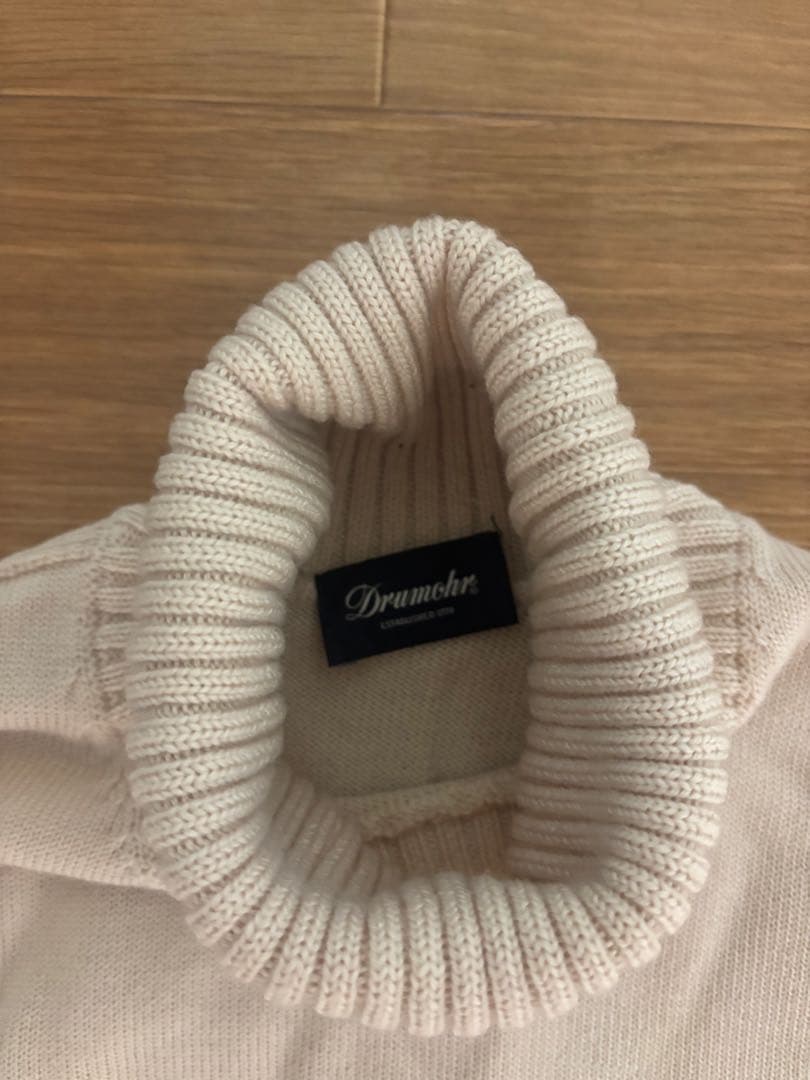 最終値下げBEAMSF DRUMOHR 8ゲージ タートルネックニット　46