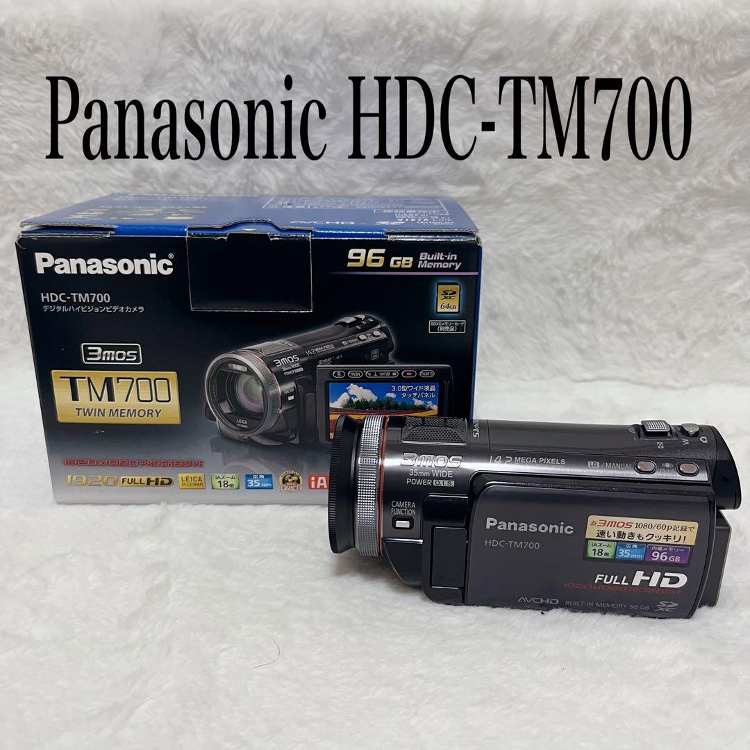 【未使用級】Panasonic パナソニック HDC-TM700 ブラック