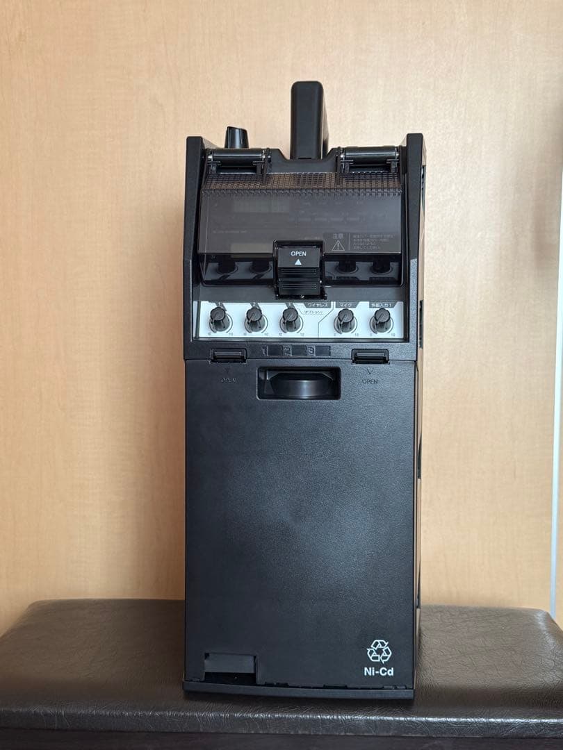 UNI-PEX ワイヤレススピーカー マイク2本付き