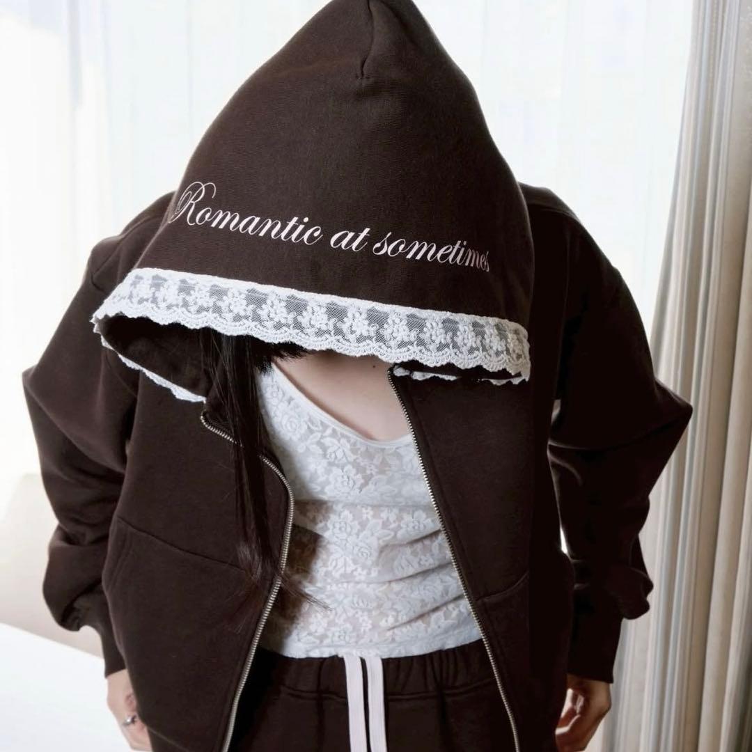 smyeon compactrace ziphoodie ブラウン