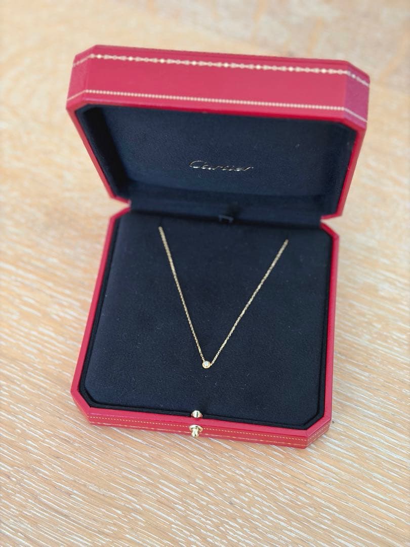 Cartier ダムールネックレスXS イエローゴールド