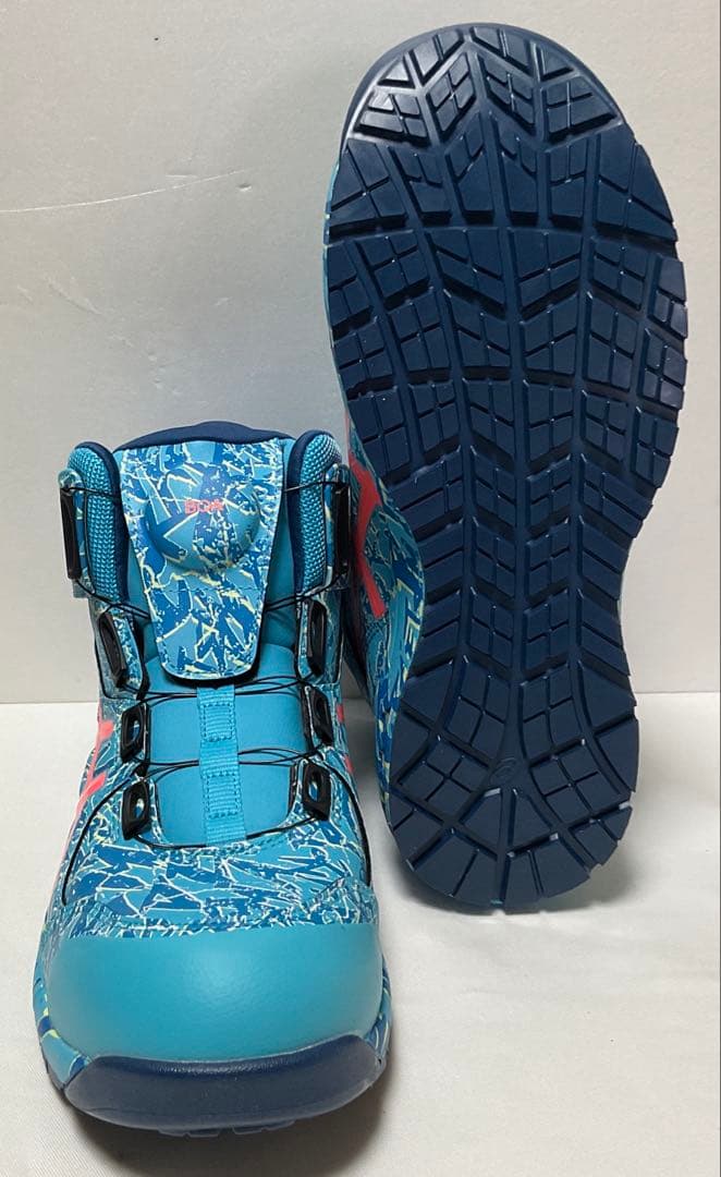 ⑥アシックス安全靴限定色 ウィンジョブ CP304BOA MAGMA25.5cm