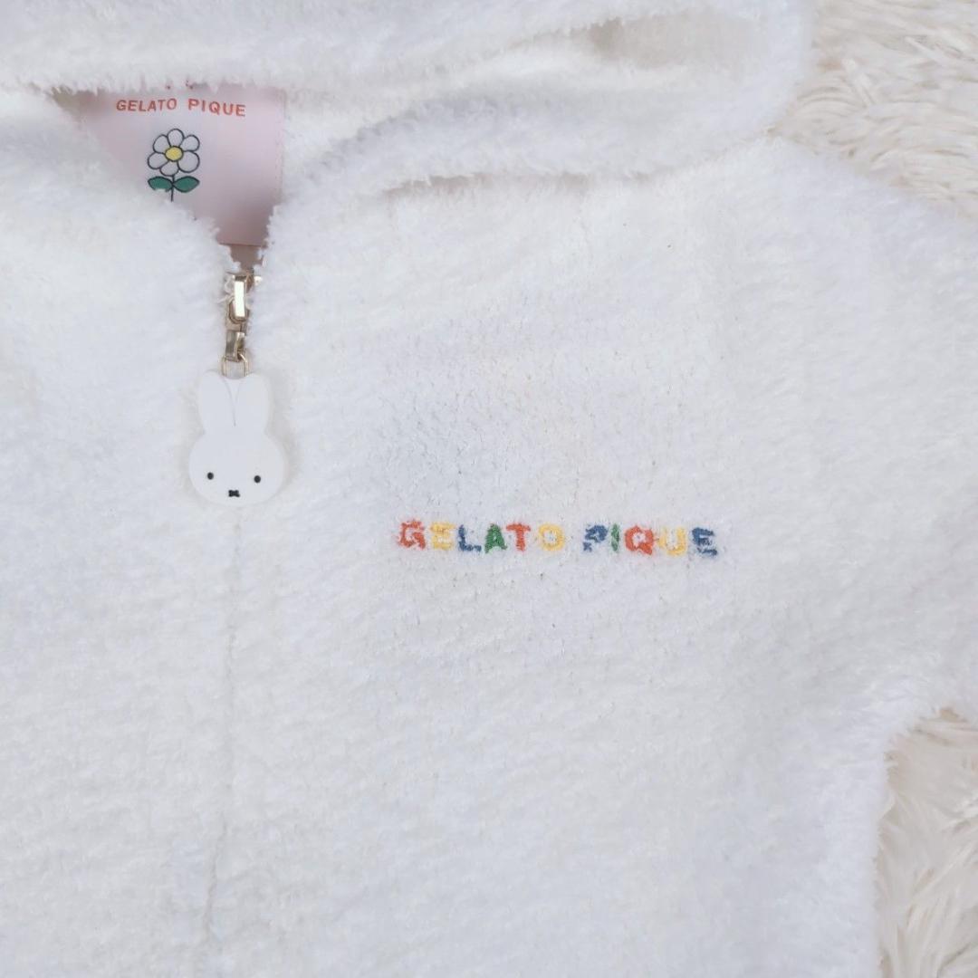 新品未使用　ジェラートピケ　miffy　ミッフィー　ロンパース　カバーオール