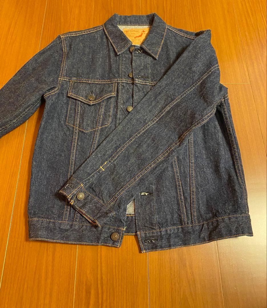 濃紺 デニム Gジャン　orSlow　M 美品