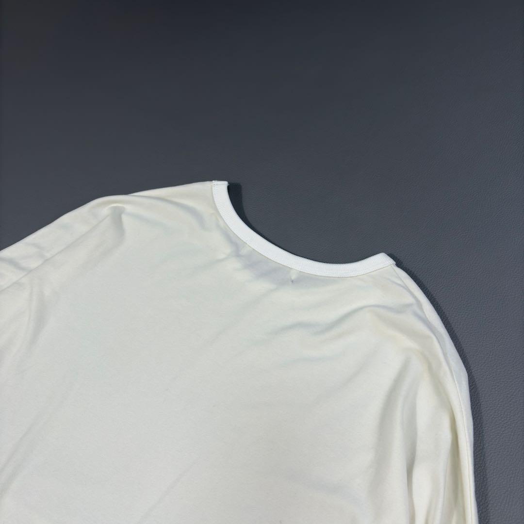 【25AW 】CYAN tokyo ラウンドギャザーウォームドルマンTOPS 白