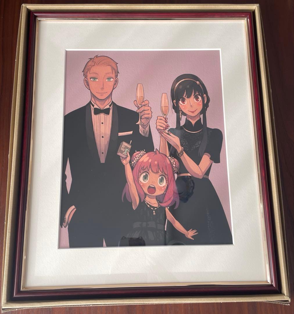 スパイファミリーSPY×FAMILY額装高精細デジタルカラー複製原画