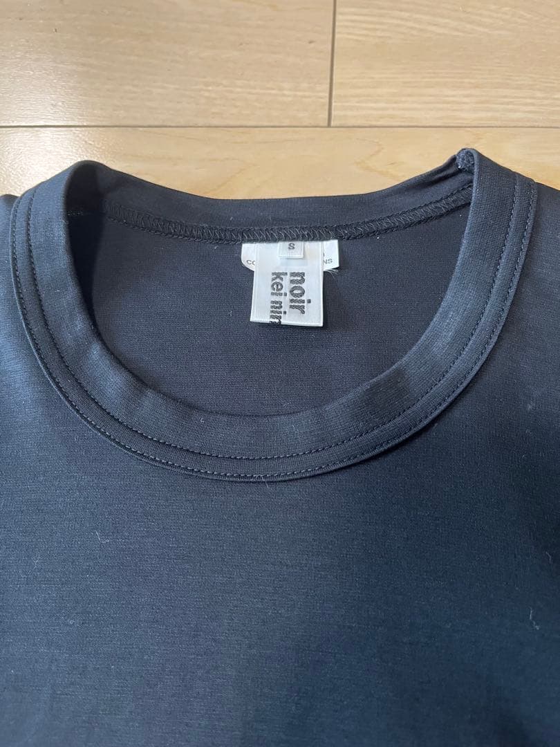 noir KeiNinomiya●リボンカットソー@コムデギャルソン